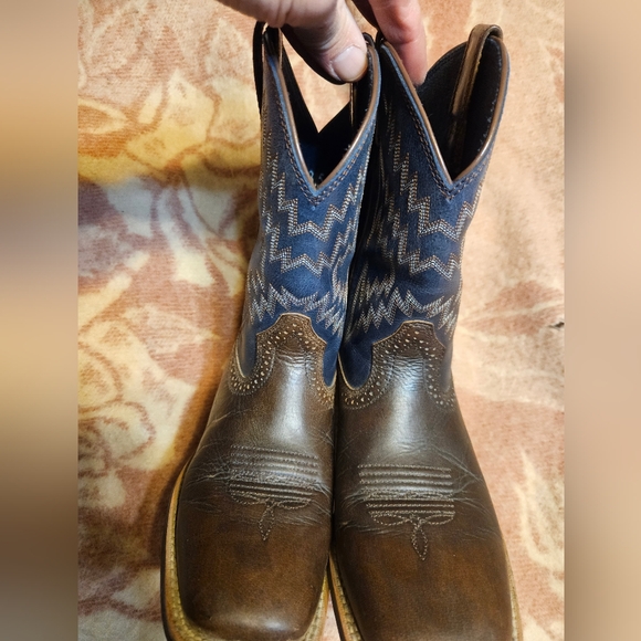 Boys Ariat Tycoon Square Toe Western Boots